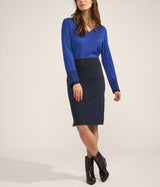 ILOW KNITTED TRAPEZE SKIRT