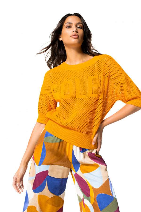 SOLEIL SEMI TRANSPARENT PULLOVER