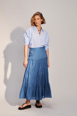 JOANNA LAYERED MAXI SKIRT