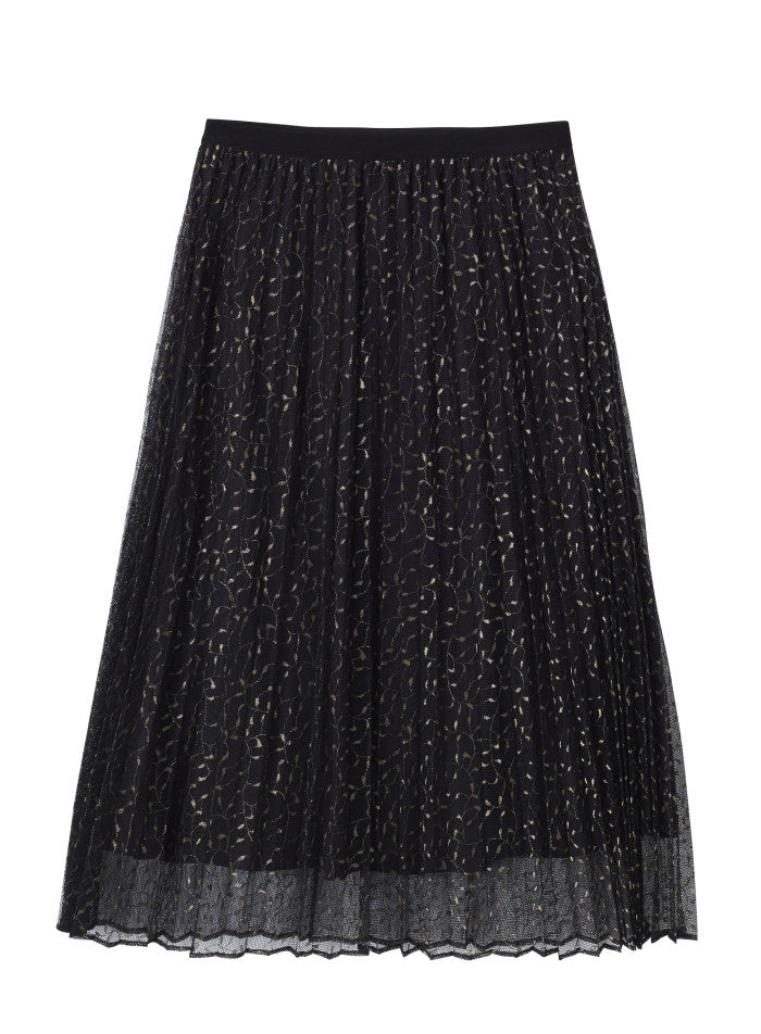 TERESA PLEATED TULLE SKIRT