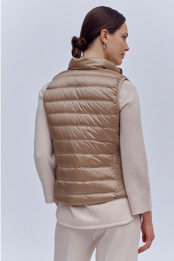 MIAMAILLE REVERSIBLE DOWN VEST