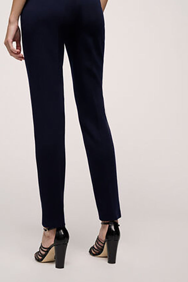 MINUENDO O BLUE KNIT TROUSERS