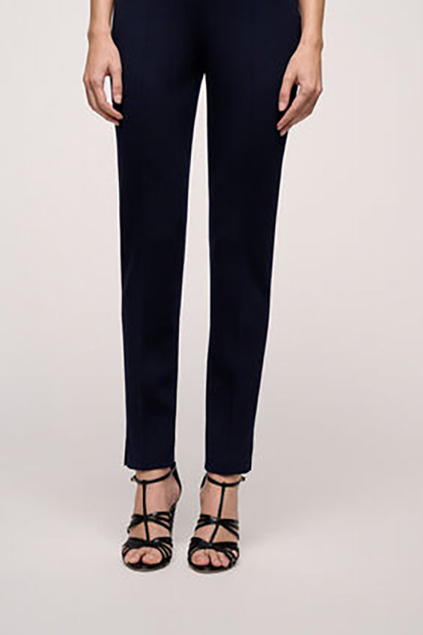 MINUENDO O BLUE KNIT TROUSERS