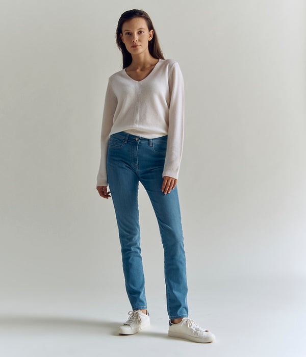 PALIJIN COTTON STRETCH STRAIGHT JEANS