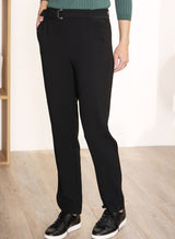 ANOUSH STRAIGHT CREPE TROUSERS