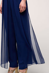 PARODIA SEMI-TRANSPARENT DETAIL JUMPSUIT