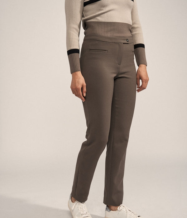 PILIDUP STRAIGHT STRETCH TROUSERS