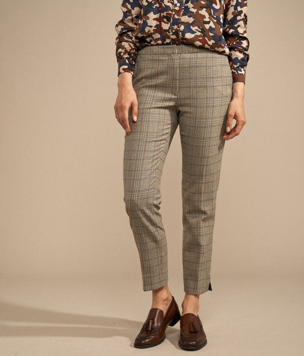 PULSION WOVEN PRINCE OF WALES TROUSERS