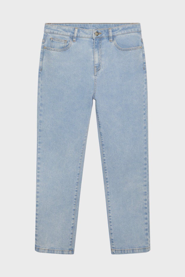 AGATHE HIGH-WAISTED STRAIGHT JEANS