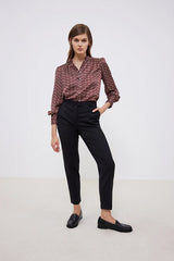 JUDE STRAIGHT FITTED VIRGIN WOOL TROUSERS