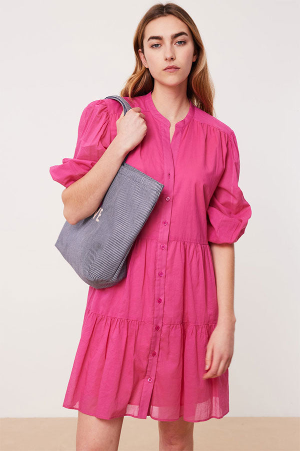 ROSAMAY COTTON VOILE SHIRT DRESS