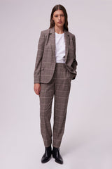 VITALY CHECKERED SUIT JACKET