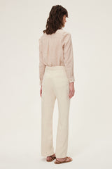 CELESTE TENCEL BLEND WIDE LEG TROUSER