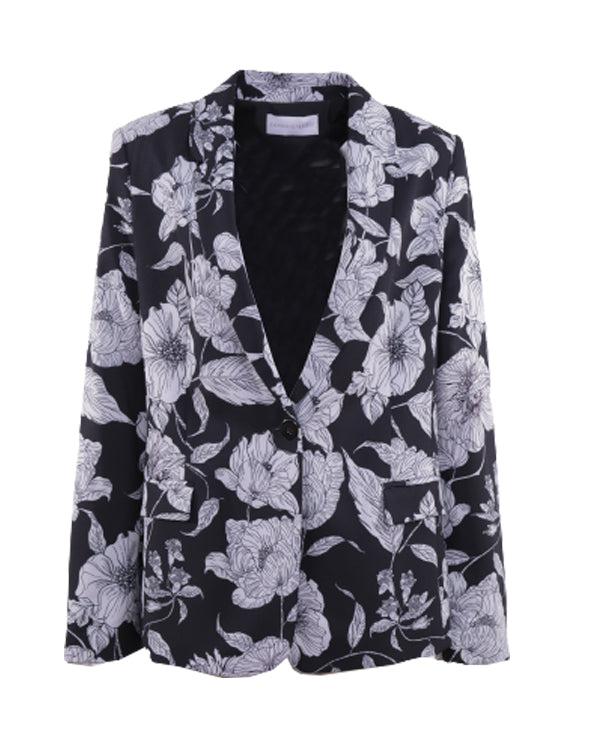 FLORAL PRINTED BLAZER