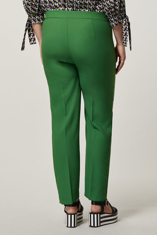 RAME CREPE ENVERS SATIN TROUSERS