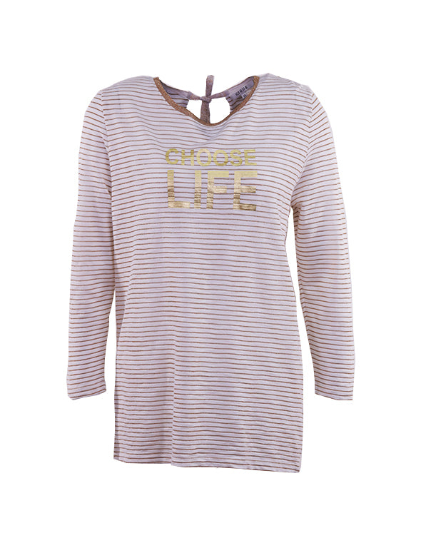 LONG SLEEVES STRIPED T-SHIRT