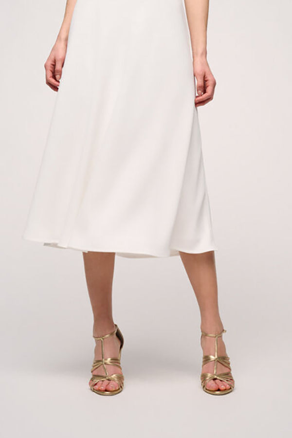 TEOLOGIA SATIN FEEL FLARED SKIRT