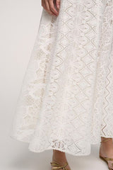 TIGLIO PAISLEY LACE SKIRT