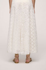 TIGLIO PAISLEY LACE SKIRT