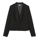 TUXEDA CREPE JACKET