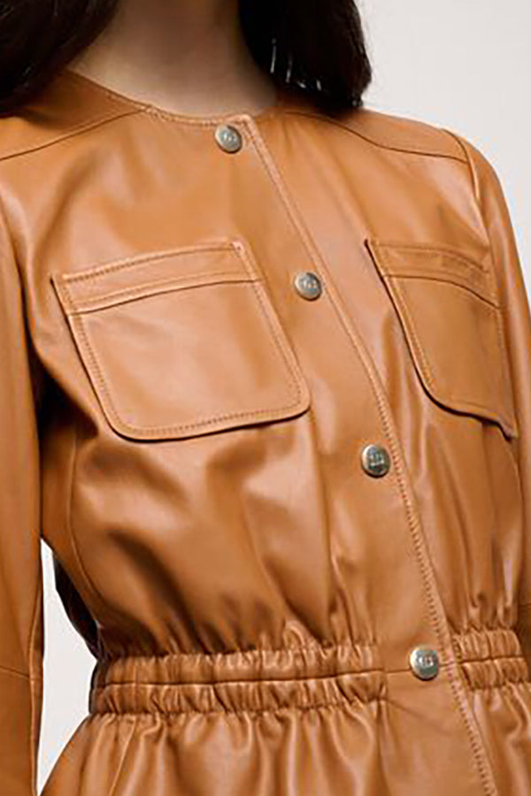 VICARIO LEATHER JACKET