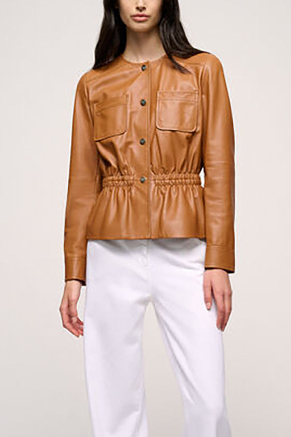 VICARIO LEATHER JACKET