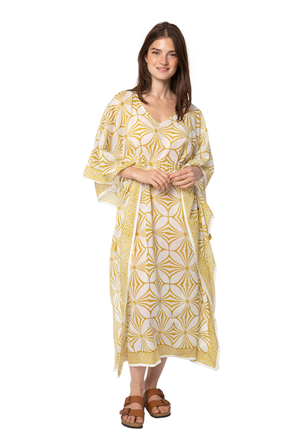 LONG MAHA PRINT CAFTAN