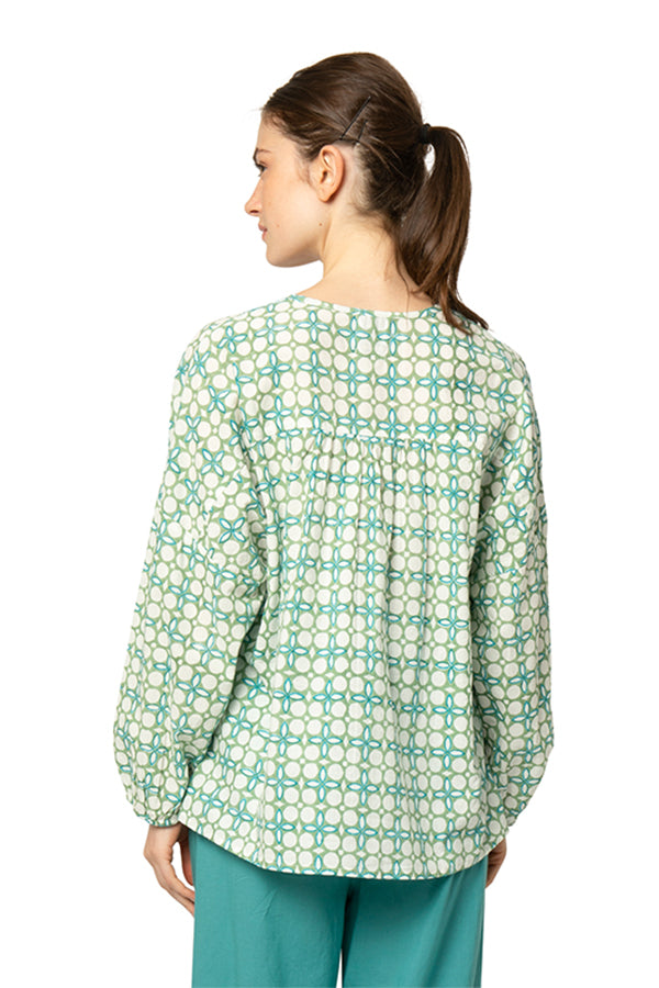 CARLA DOTTY PRINT SHIRT