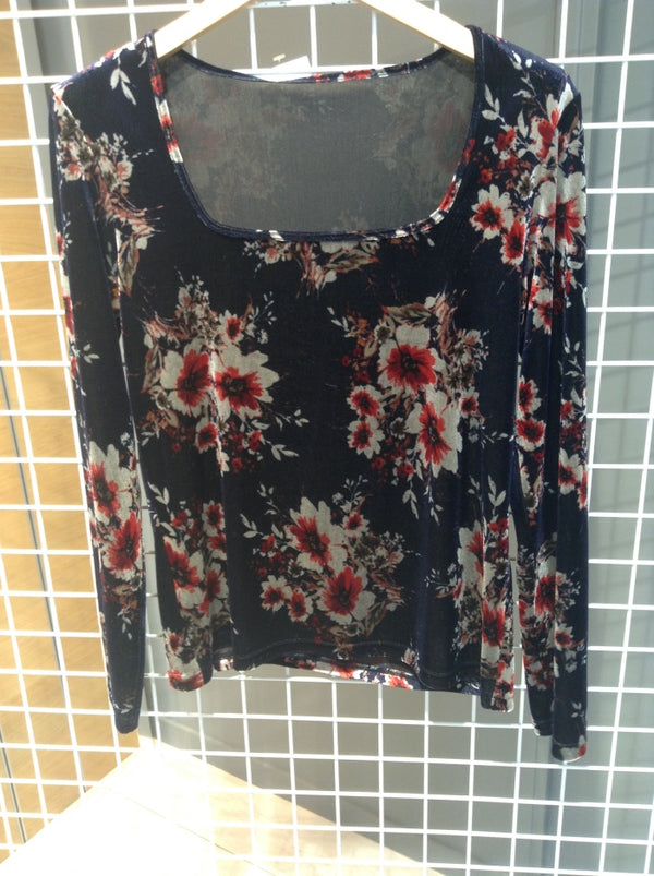 CAROLINE HIBISCUS T-SHIRT