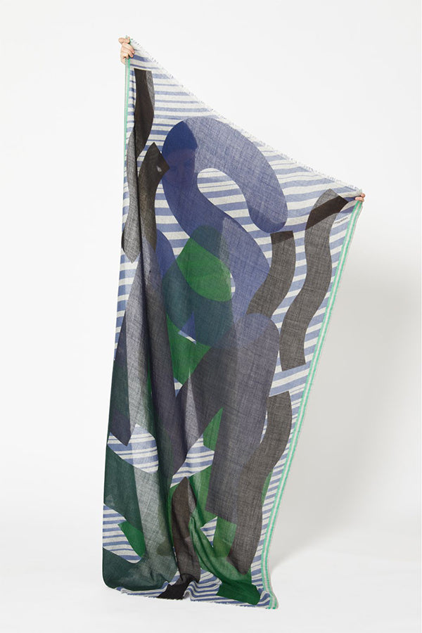 SAMBA GREEN SCARF