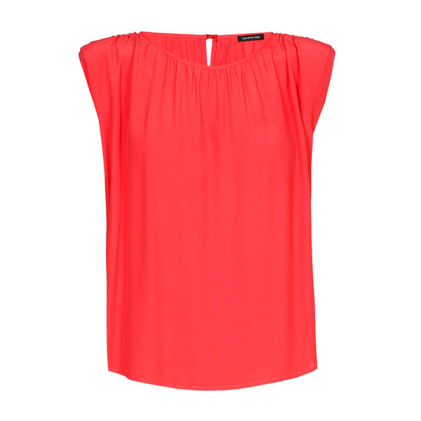 PADDED SHOULDER LOOSE TOP