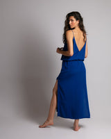 MAEVA V-NECK LONG DRESS