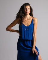 MAEVA V-NECK LONG DRESS