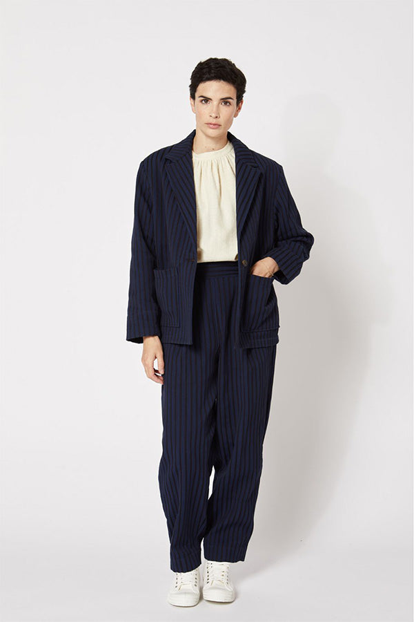 HARRY DARK STRIPED CORDUROY JACKET